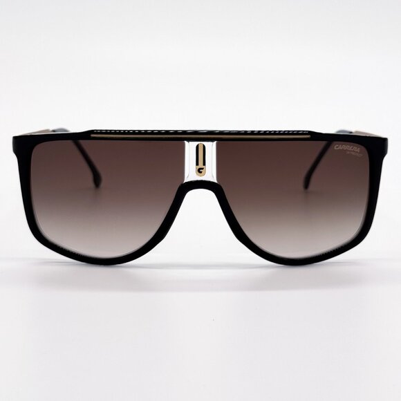 NEW CARRERA 1056/S 2M2 SUNGLASSES MEN GOLD BLACK SQUARE EYEWEAR CARRERA - Picture 3 of 8